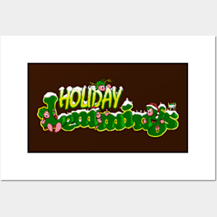 Holiday Lemmings Posters and Art